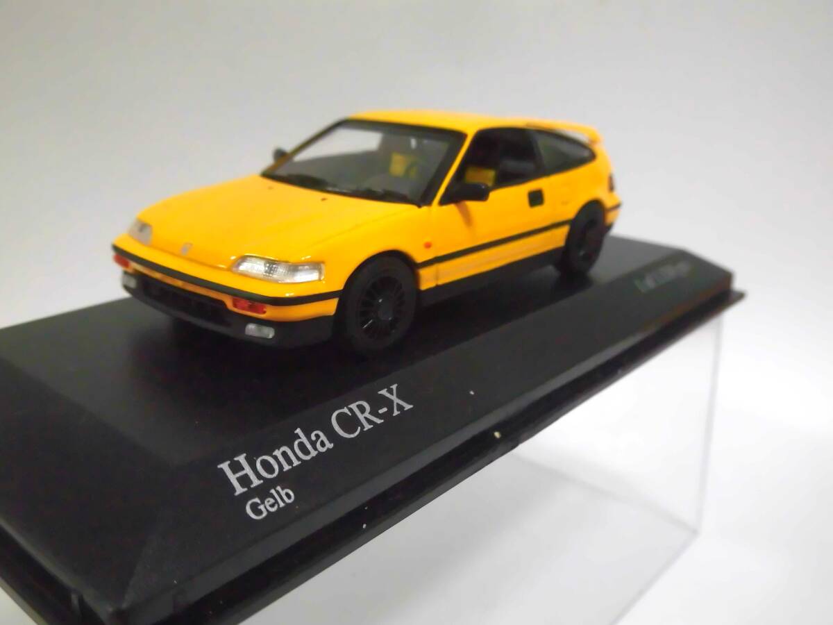 1/43 ホンダ CR-X 黄 1989 Honda CR-X Yellow 送料込