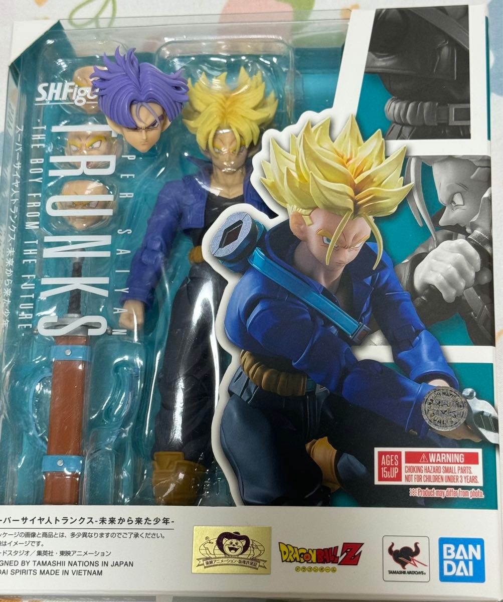 S.H.Figuarts トランクス+カスタムヘッドパーツセット S.H.Figuarts トランクス+カスタムヘッドパーツセット