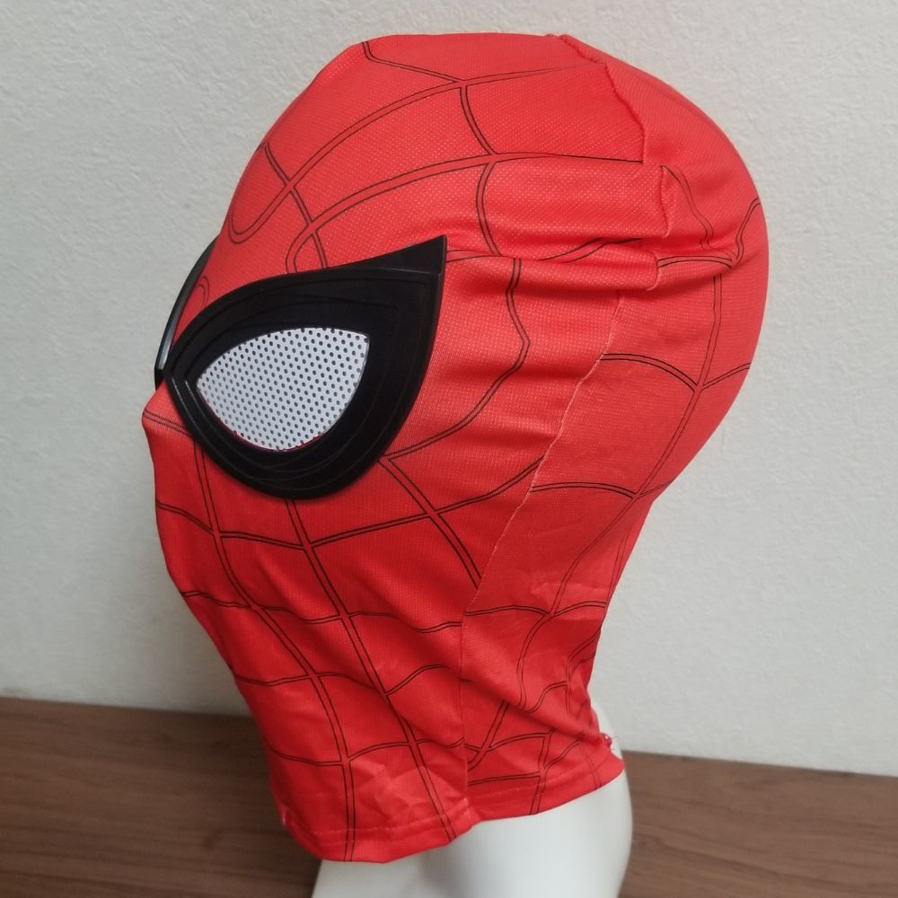 スパイダーマン 3Dマスク レッド 赤 コスプレ フェイスマスク スパイダーマン 3Dマスク レッド 赤 コスプレ フェイスマスク