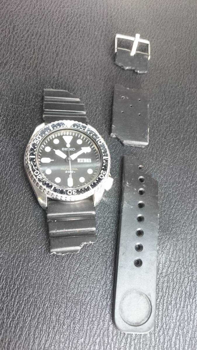 送料無料 希少 当時物 SEIKO 動作品 セイコー PROFESSIONAL 200m