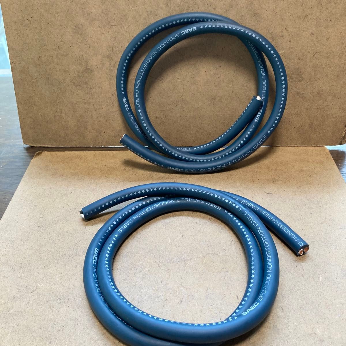 SAEC オーデオケーブル SPC-1000 Nondistortion Cable 1m 2本 SAEC オーデオケーブル SPC-1000 Nondistortion Cable 1m 2本
