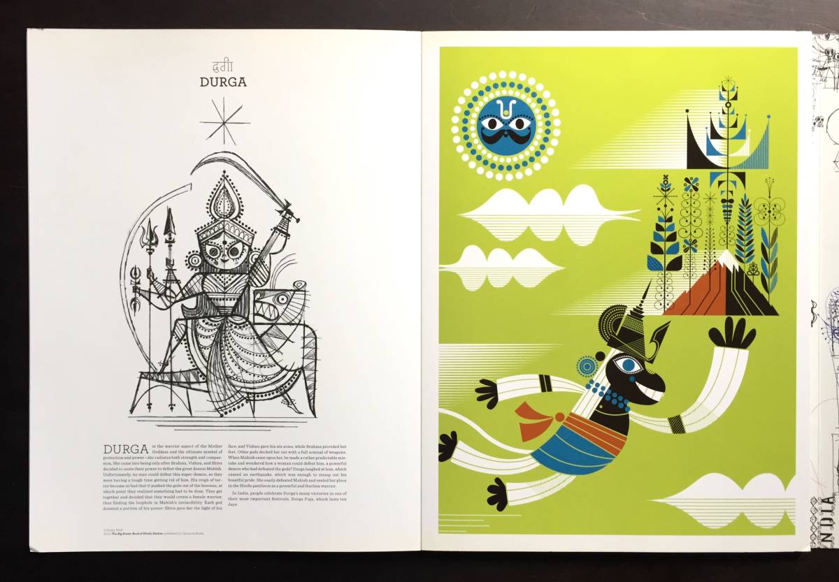 洋書】THE BIG POSTER BOOK OF『 HINDU DEITIES 』Sanjay Patel 洋書】THE BIG POSTER BOOK OF『 HINDU DEITIES 』Sanjay Patel