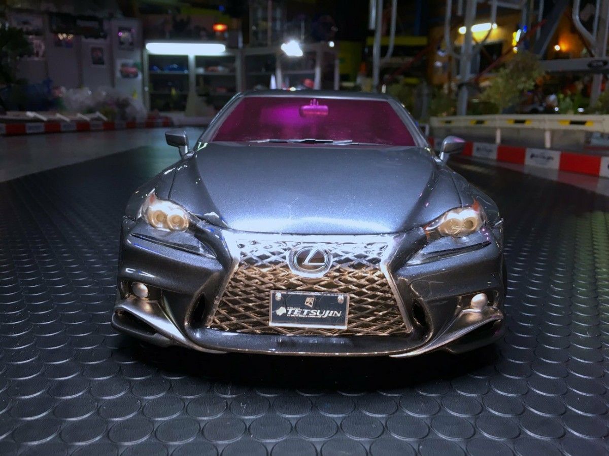TEAM TETSUJIN LEXUS IS F SPORT TRD ver ラジコン ボディ 未 TEAM TETSUJIN LEXUS IS F SPORT TRD ver ラジコン ボディ 未