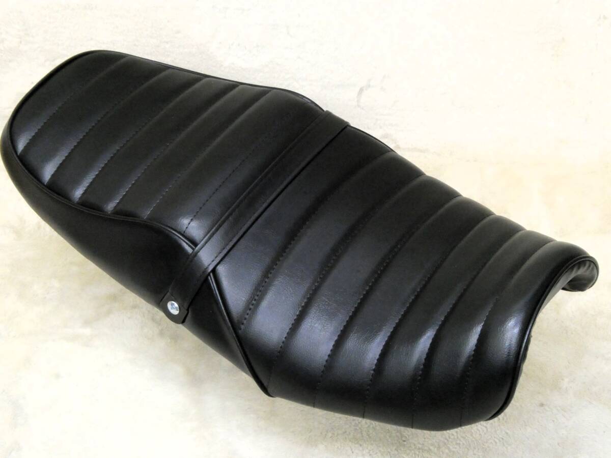 バリオス2型 シート 黒皮 / 250 GSX250FX 完成品 ZR250B シート バリオス2型 シート 黒皮 / 250 GSX250FX 完成品 ZR250B シート