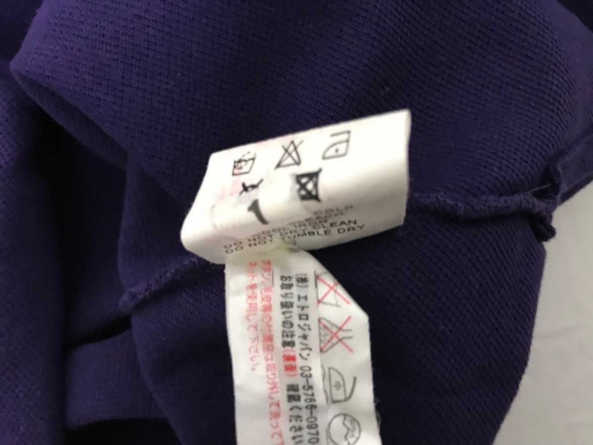 本物エトロETROコットンロゴ刺繍半袖ポロシャツメンズサーフ 本物エトロETROコットンロゴ刺繍半袖ポロシャツメンズサーフ