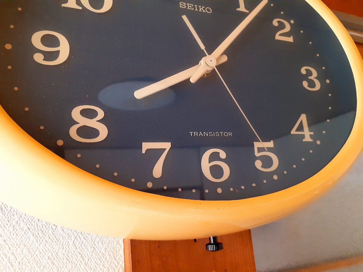 70's SEIKO トランジスタ 掛け時計 スペースエイジ ビンテージ 70's SEIKO トランジスタ 掛け時計 スペースエイジ ビンテージ