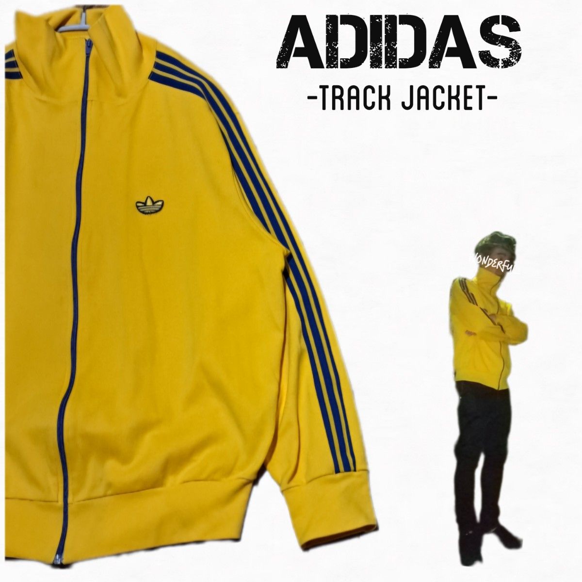 80s adidas アディダス トレフォイル ジャージ トラック 80s adidas アディダス トレフォイル ジャージ トラック
