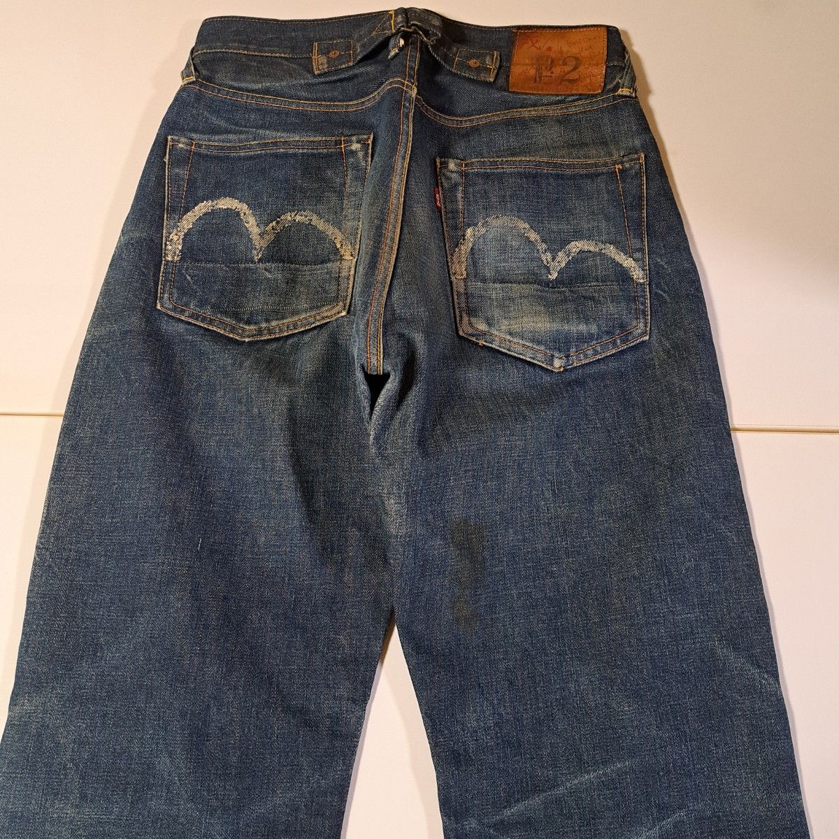EVISU 旧エヴィス 2504XX NO2 デニム ジーンズ EVISタブ 古着 EVISU 旧エヴィス 2504XX NO2 デニム ジーンズ EVISタブ 古着