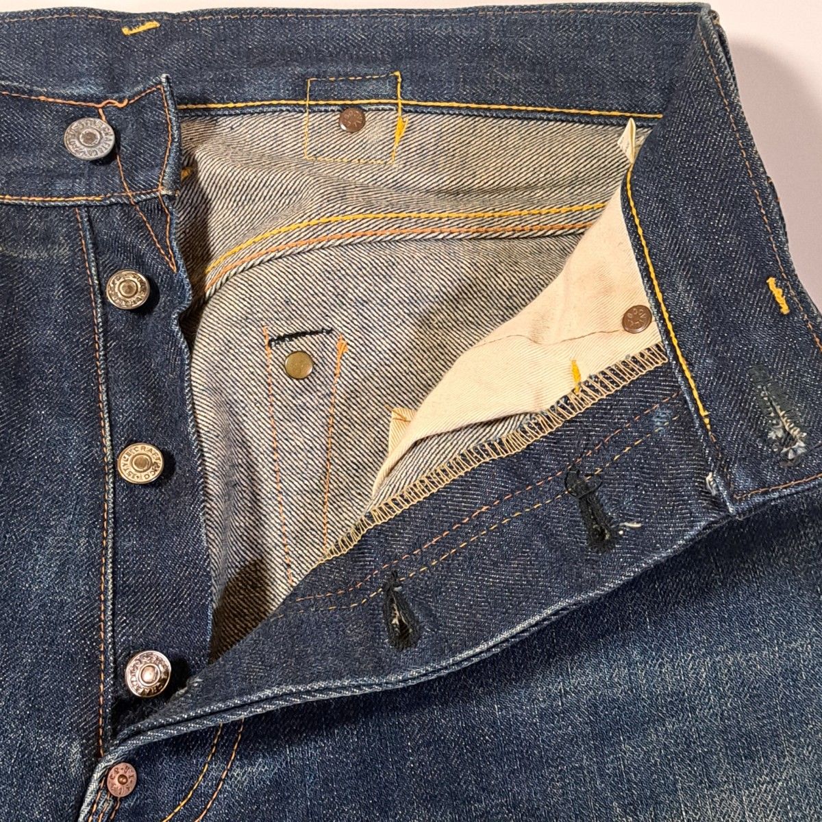 EVISU 旧エヴィス 2504XX NO2 デニム ジーンズ EVISタブ 古着 EVISU 旧エヴィス 2504XX NO2 デニム ジーンズ EVISタブ 古着
