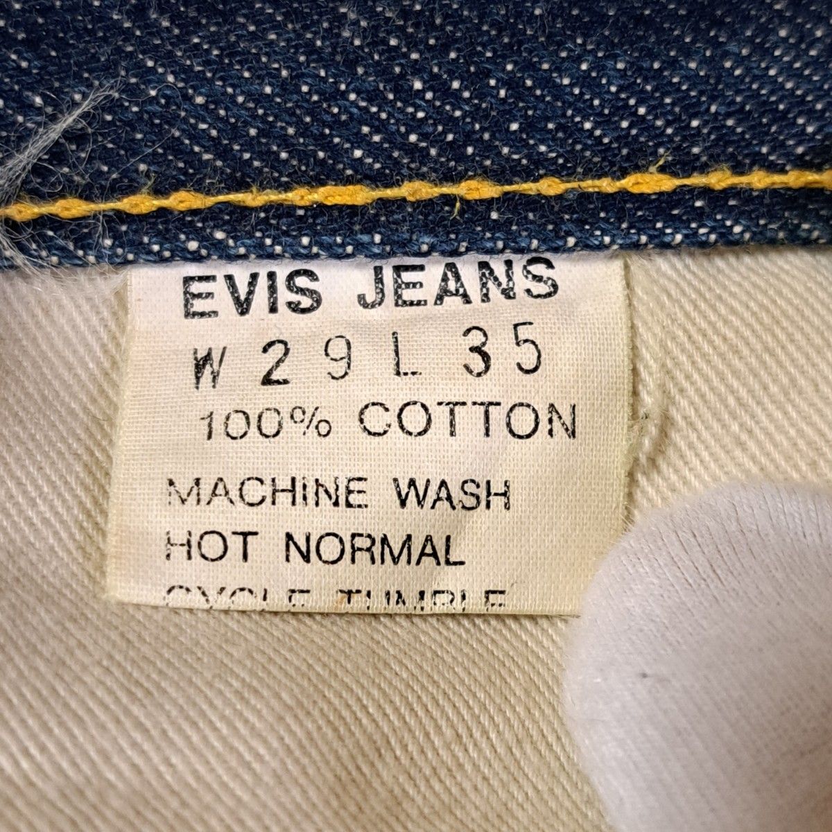 EVISU 旧エヴィス 2504XX NO2 デニム ジーンズ EVISタブ 古着 EVISU 旧エヴィス 2504XX NO2 デニム ジーンズ EVISタブ 古着