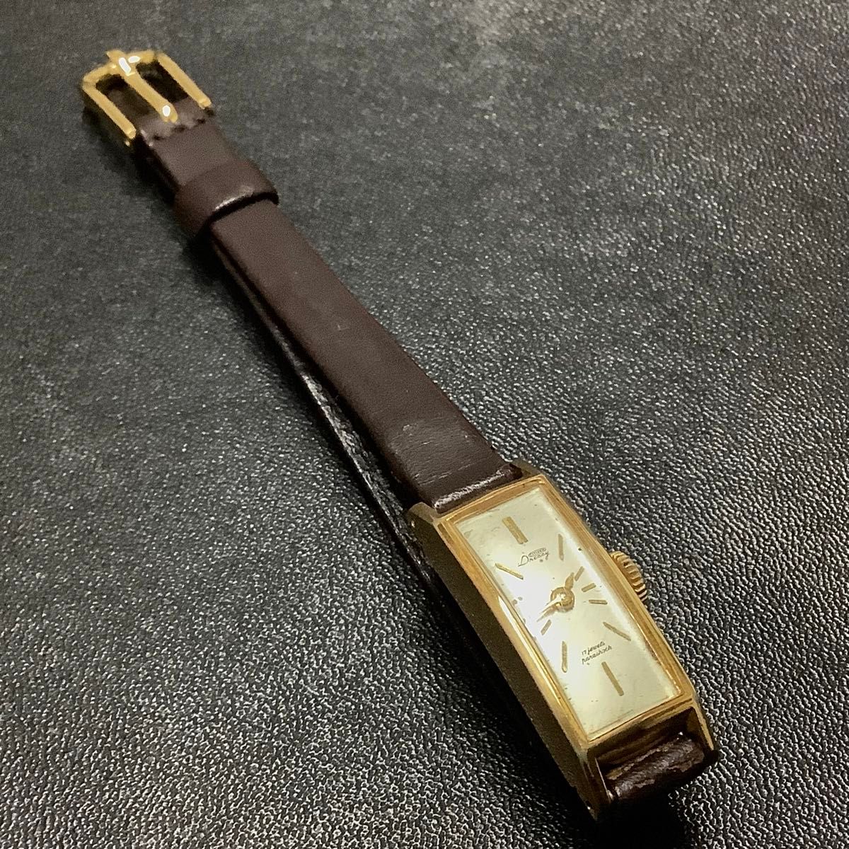 昭和レトロ・稼働中 ビンテージ シチズン CITIZEN Dressy 女性用 昭和レトロ・稼働中 ビンテージ シチズン CITIZEN Dressy 女性用