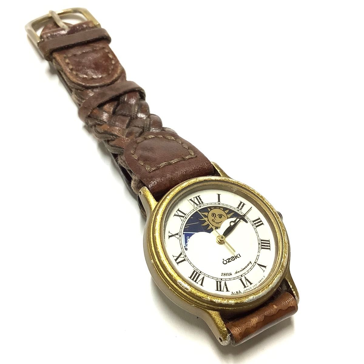 激レア レトロ 電池交換済み】大関コラボ セイコー アルバ SEIKO 激レア レトロ 電池交換済み】大関コラボ セイコー アルバ SEIKO
