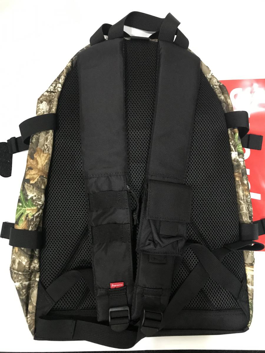 新品 国内 Supreme Backpack Real Tree Camo シュプリーム バックパック 迷彩 リアルツリーカモ_画像4