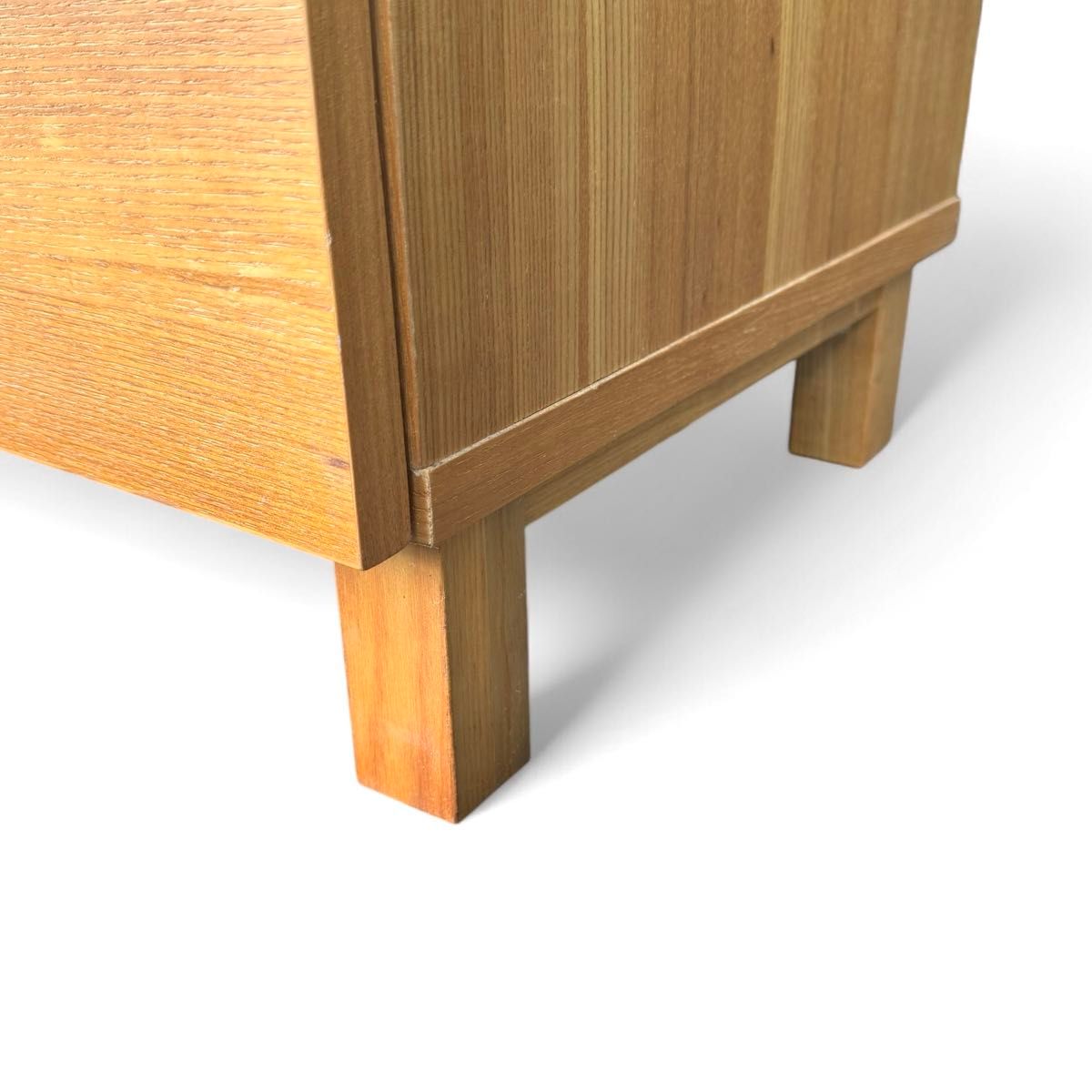 廃盤】無印良品 MUJI タモ材 4段チェスト 脚付き 天然木 幅80cm 廃盤】無印良品 MUJI タモ材 4段チェスト 脚付き 天然木 幅80cm