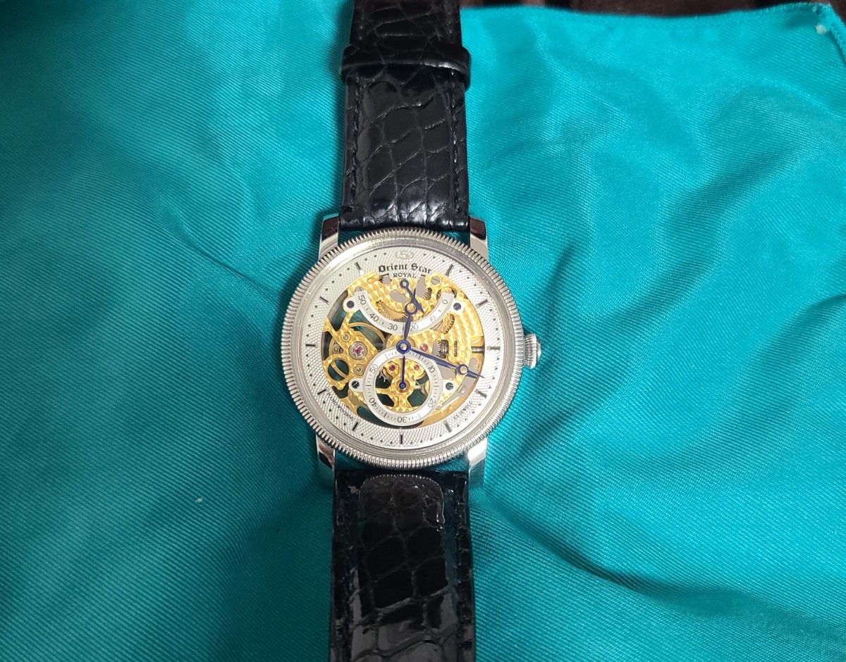 orient star royal オリエントスターロイヤル スケルトン 手巻き orient star royal オリエントスターロイヤル スケルトン 手巻き