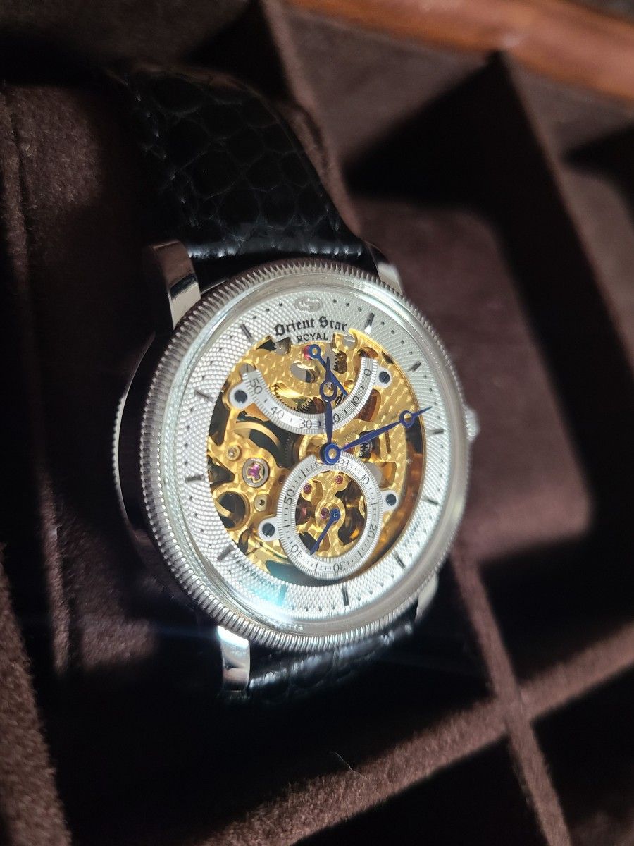 orient star royal オリエントスターロイヤル スケルトン 手巻き orient star royal オリエントスターロイヤル スケルトン 手巻き