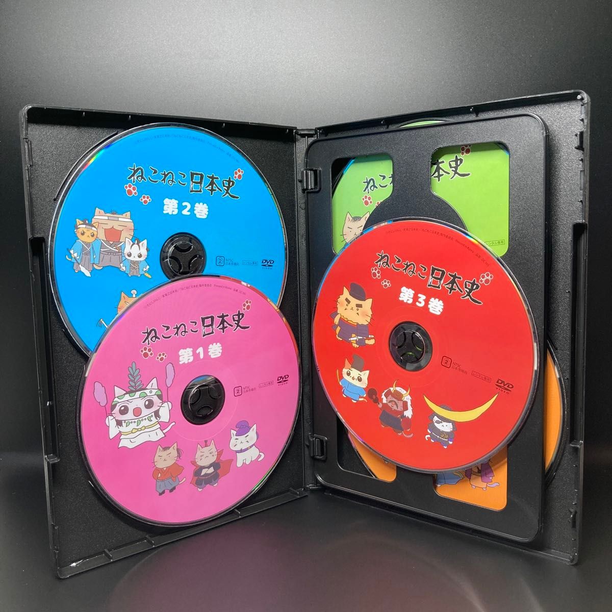 ねこねこ日本史」全16巻 +「映画 ねこねこ日本史」 計17巻 DVD ねこねこ日本史」全16巻 +「映画 ねこねこ日本史」 計17巻 DVD
