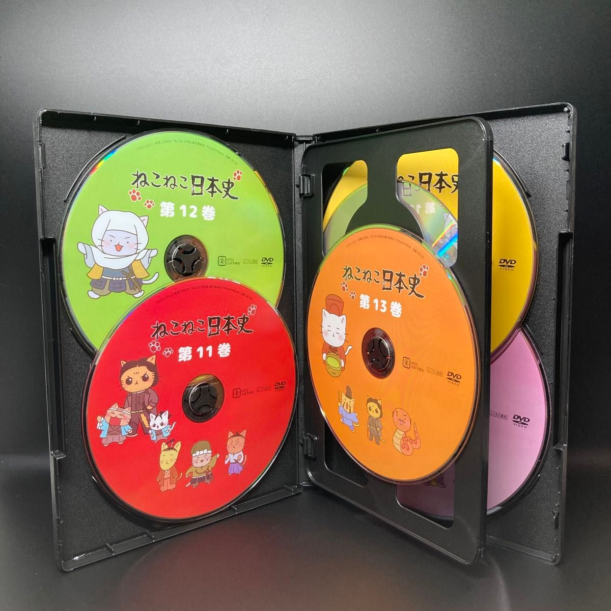 ねこねこ日本史」全16巻 +「映画 ねこねこ日本史」 計17巻 DVD ねこねこ日本史」全16巻 +「映画 ねこねこ日本史」 計17巻 DVD