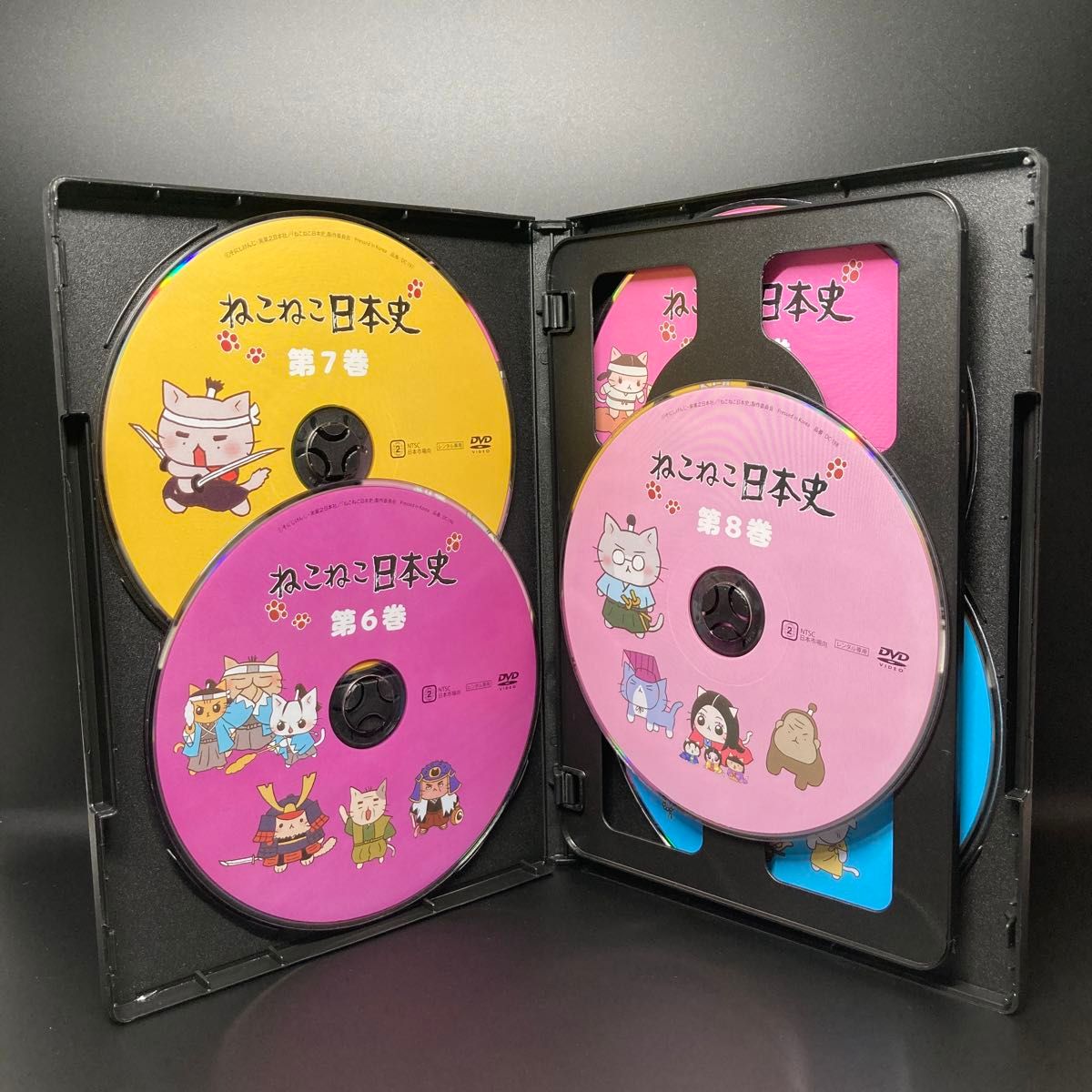 ねこねこ日本史」全16巻 +「映画 ねこねこ日本史」 計17巻 DVD ねこねこ日本史」全16巻 +「映画 ねこねこ日本史」 計17巻 DVD