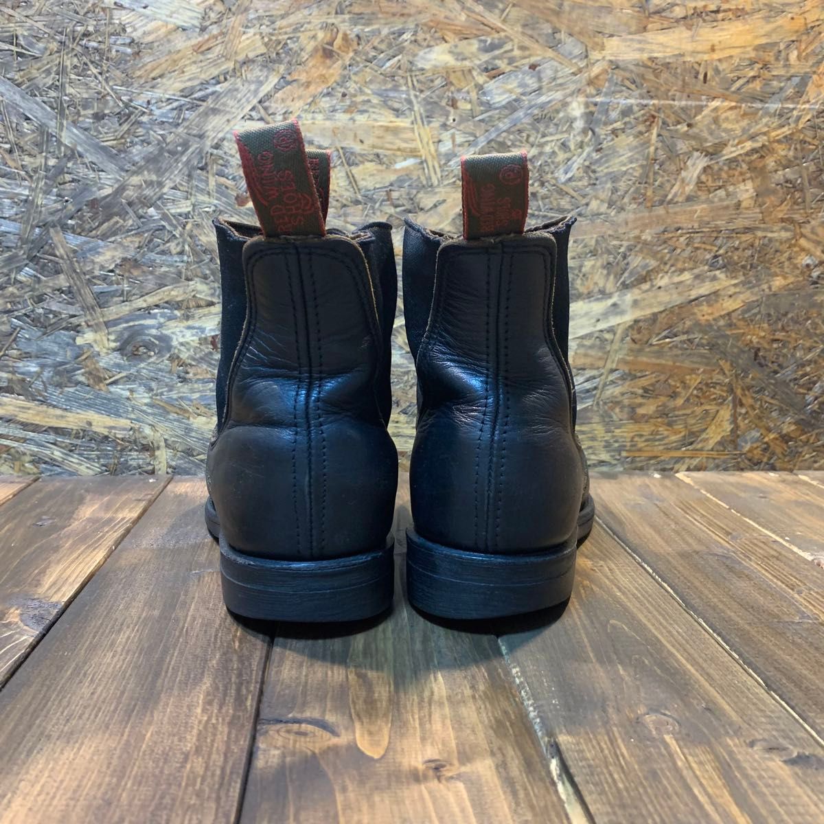 REDWING レッドウィング サイドゴアブーツ 8193 黒色廃盤品 REDWING レッドウィング サイドゴアブーツ 8193 黒色廃盤品