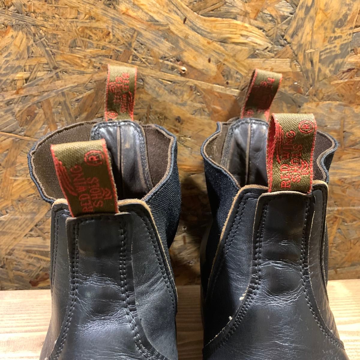 REDWING レッドウィング サイドゴアブーツ 8193 黒色廃盤品 REDWING レッドウィング サイドゴアブーツ 8193 黒色廃盤品