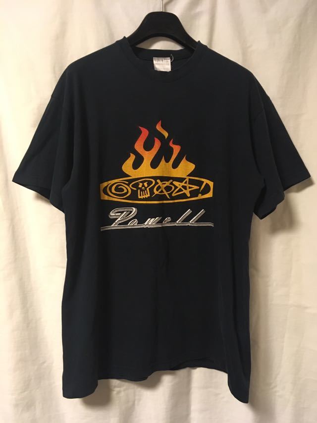 80s 90s powell パウエルペラルタ Tシャツ USA製 ヴィンテージ-