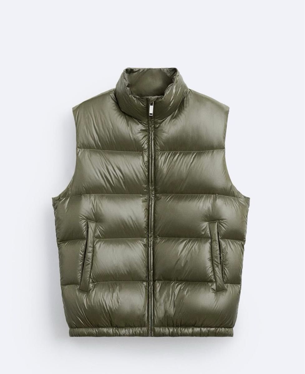 ZARA フェザー100% ダウン パフベスト(M)|Yahoo!フリマ(旧 ZARA フェザー100% ダウン パフベスト(M)|Yahoo!フリマ(旧