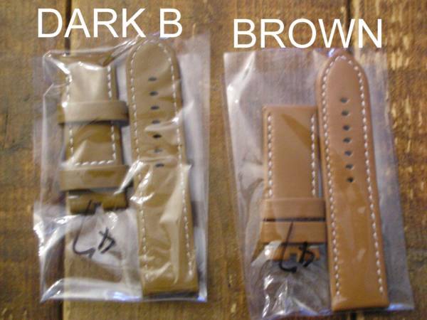 Marina Militare　Parts ベルト 47mm BROWN_画像3