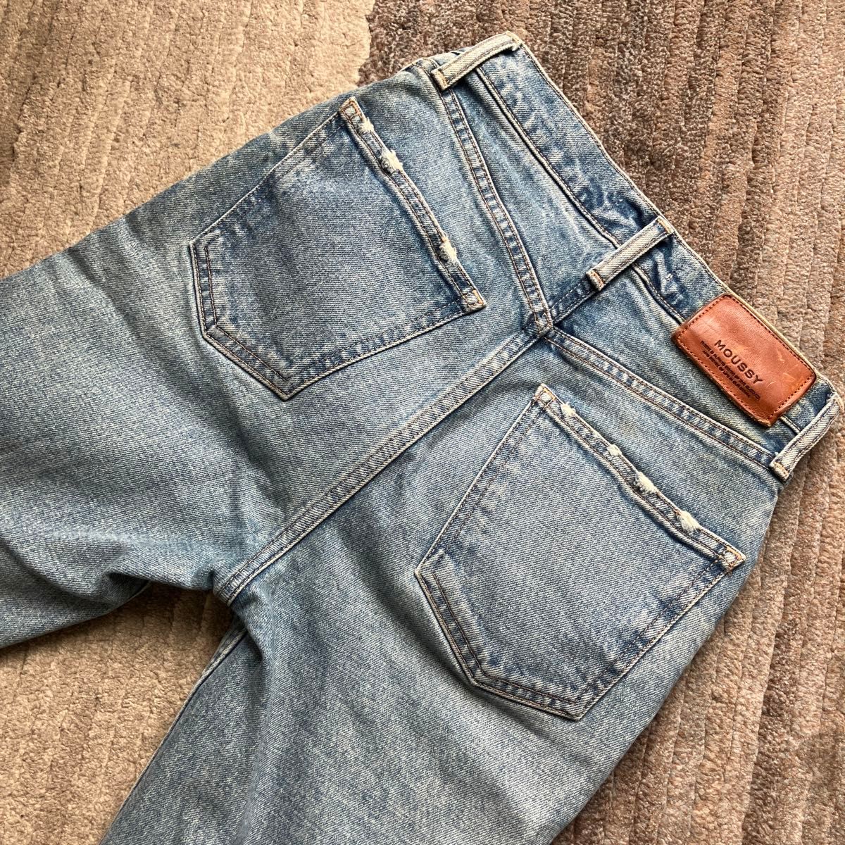 moussy マウジー デニム ジーンズ スキニー サイズ23 日本製 moussy マウジー デニム ジーンズ スキニー サイズ23 日本製