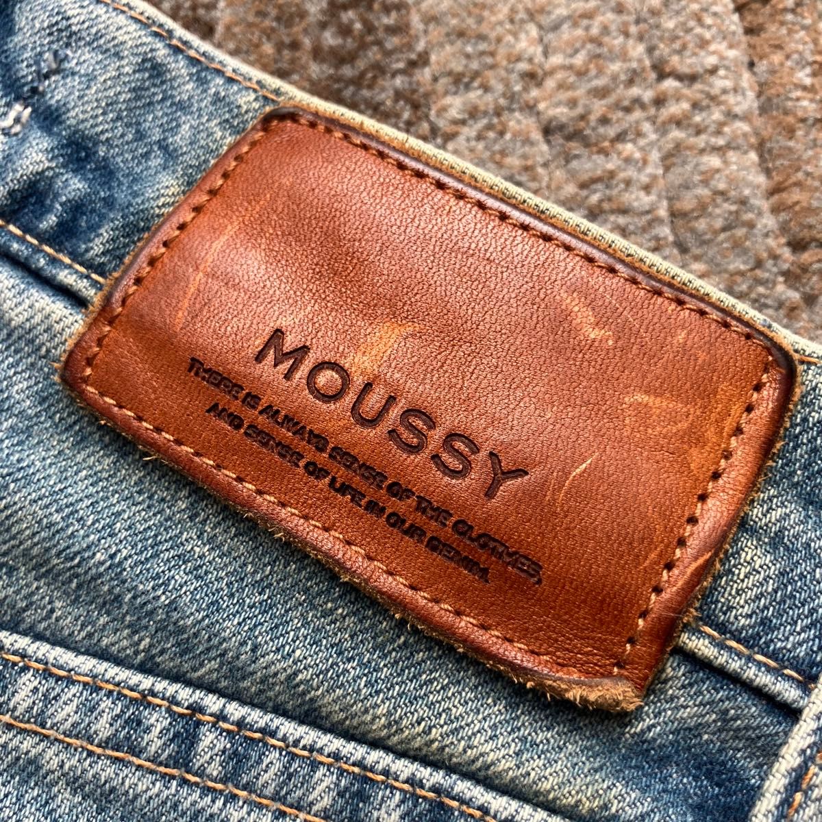 moussy マウジー デニム ジーンズ スキニー サイズ23 日本製 moussy マウジー デニム ジーンズ スキニー サイズ23 日本製