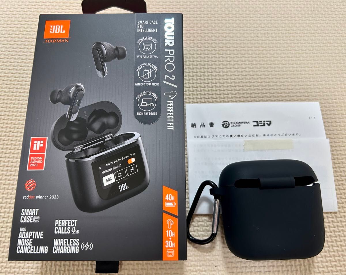 JBL TOUR PRO 2 ワイヤレスイヤホン ノイズキャンセリング ブラック 保証残あり 国内正規品 JBL TOUR PRO 2 ワイヤレスイヤホン ノイズキャンセリング ブラック 保証残あり 国内正規品