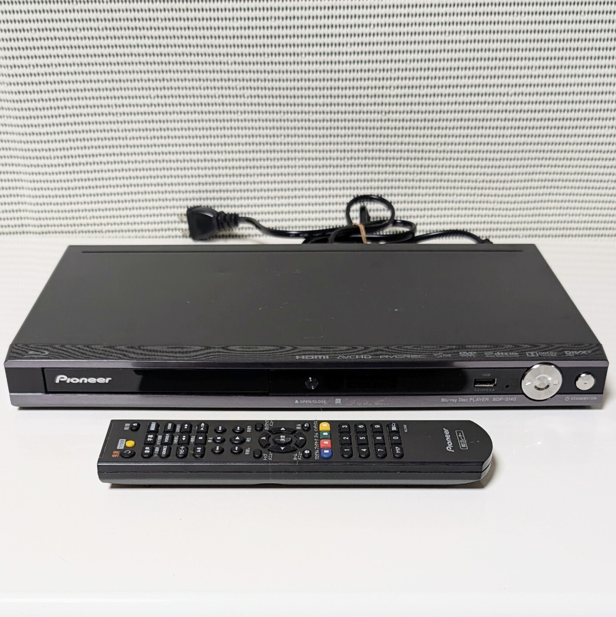 ② Pioneer ブルーレイディスクプレーヤー BDP-3140-K 2018年製 ② Pioneer ブルーレイディスクプレーヤー BDP-3140-K 2018年製