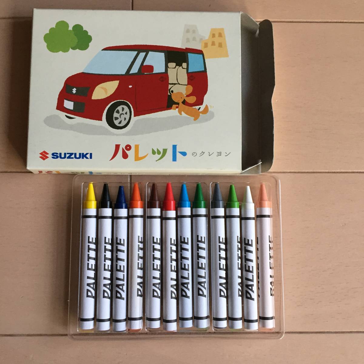 【SUZUKI】スズキ パレットのクレヨン 非売品 1