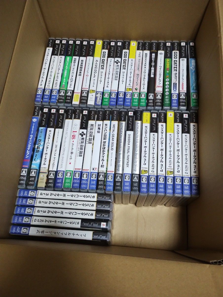 工場直売 PSPソフト100本セット ジャンク まとめ売り PSP ゲームソフト その他