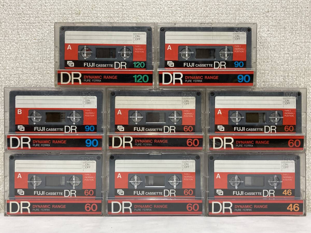 ク898 FUJI カセットテープ DYNAMIC RANGE PURE FERRIX DR/120 ク898 FUJI カセットテープ DYNAMIC RANGE PURE FERRIX DR/120