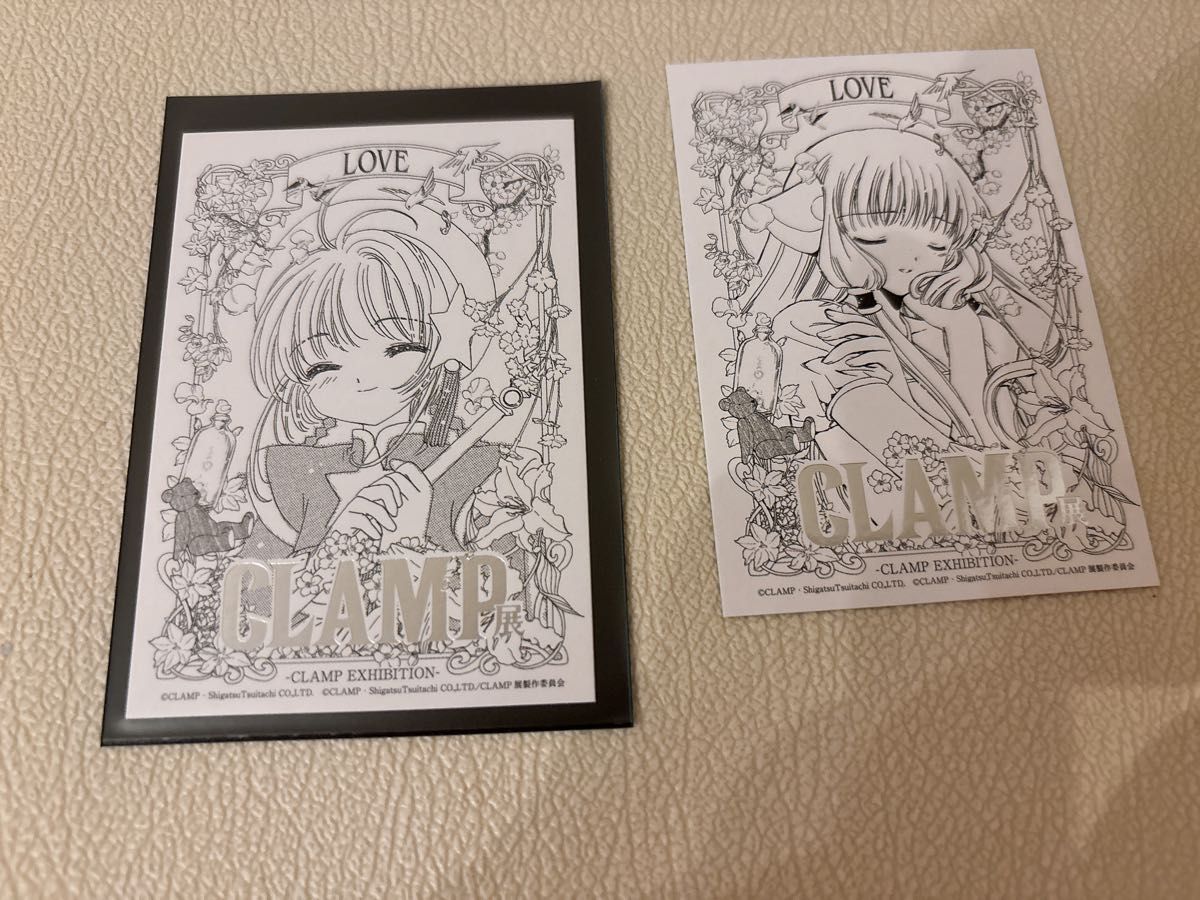 CLAMP展 入場者特典 さくら ちぃ LOVE CLAMP展 レプリカチケット カードキャプターさくら ちぃ2枚