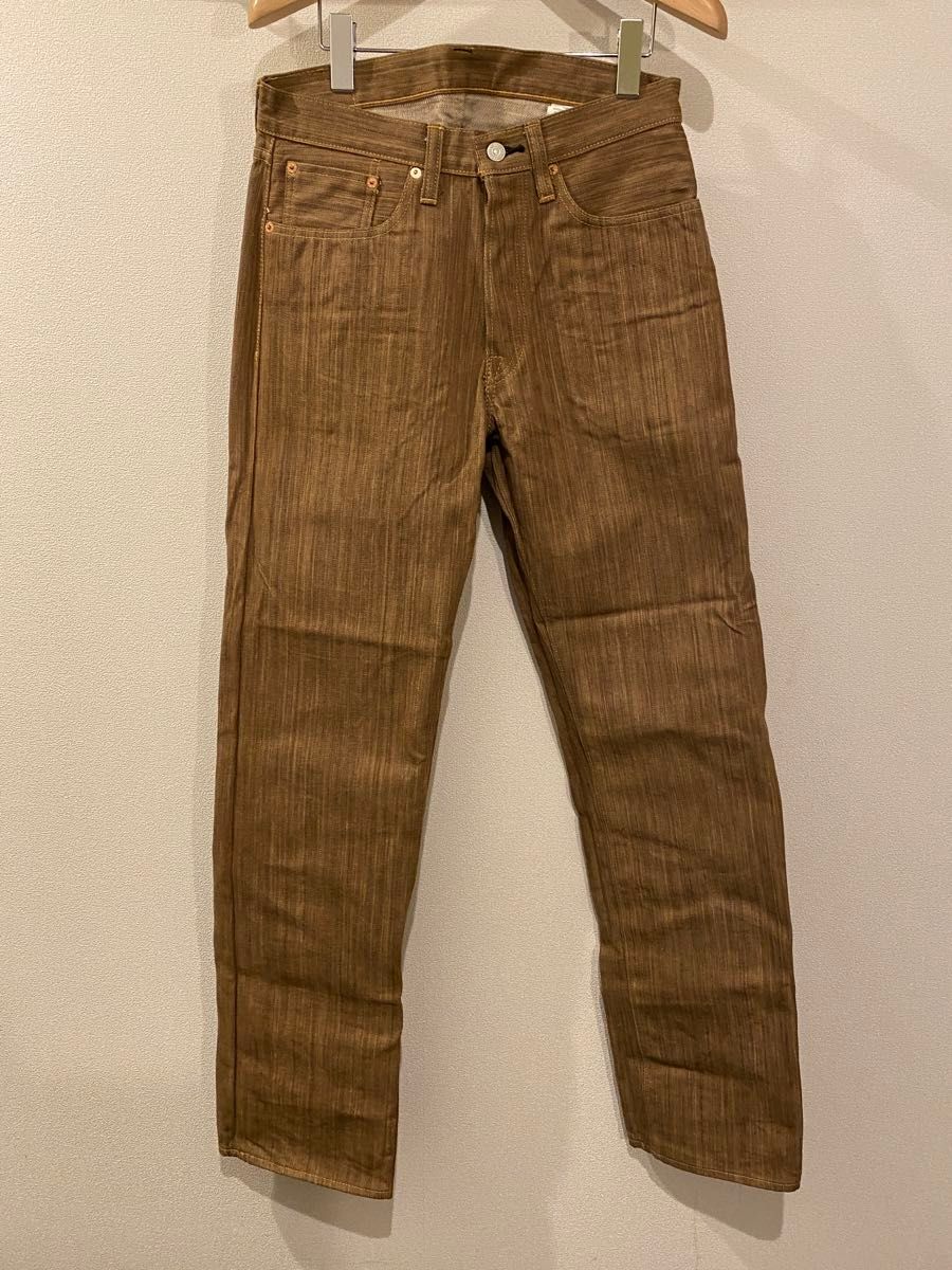 新品】シュガーケーン 285 ブラウン デニム ジーンズ W30 L34 新品】シュガーケーン 285 ブラウン デニム ジーンズ W30 L34