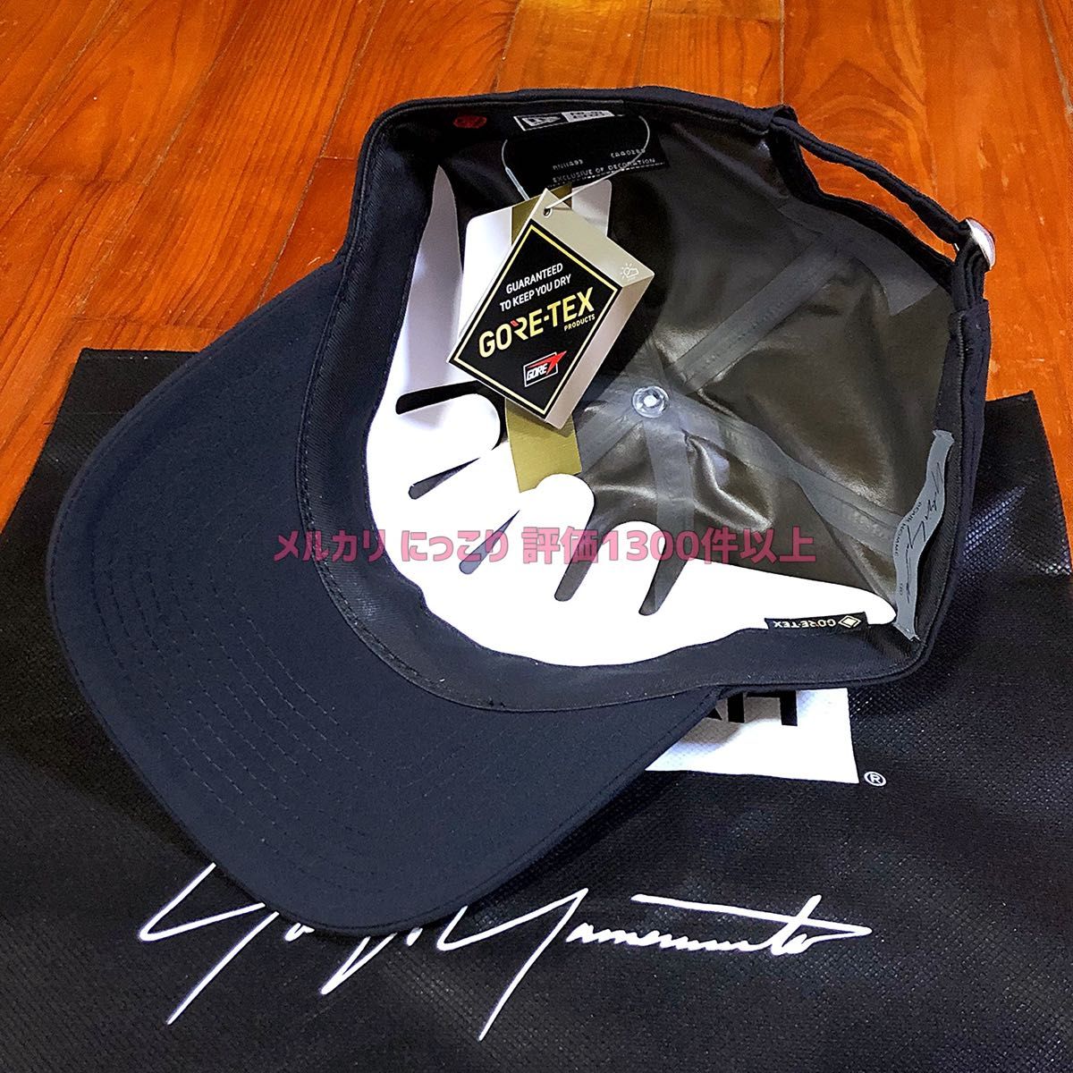 希少 21FA ヨウジヤマモト ニューエラ GORE-TEX キャップYohji 希少 21FA ヨウジヤマモト ニューエラ GORE-TEX キャップYohji