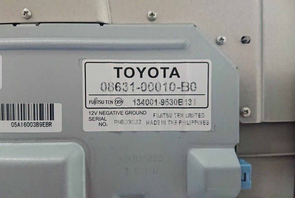トヨタ 純正 V12T-R66C フリップダウンモニター アルファード トヨタ 純正 V12T-R66C フリップダウンモニター アルファード