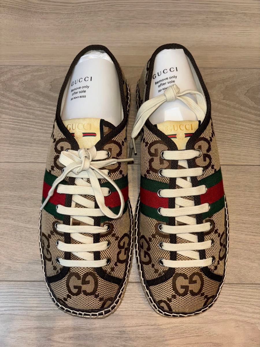 グッチ GUCCI スニーカー エスパドリーユ サイズ11 30cm相当 グッチ GUCCI スニーカー エスパドリーユ サイズ11 30cm相当