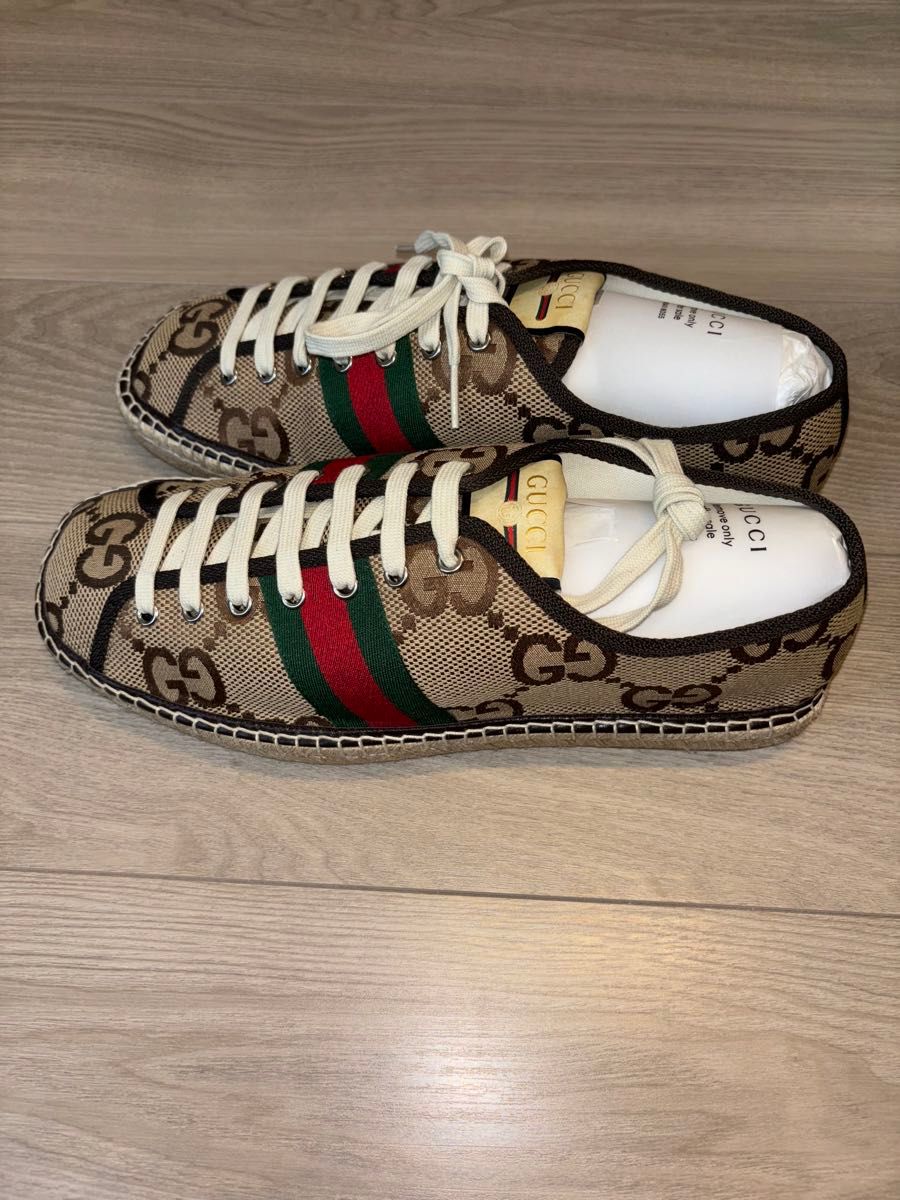 グッチ GUCCI スニーカー エスパドリーユ サイズ11 30cm相当 グッチ GUCCI スニーカー エスパドリーユ サイズ11 30cm相当