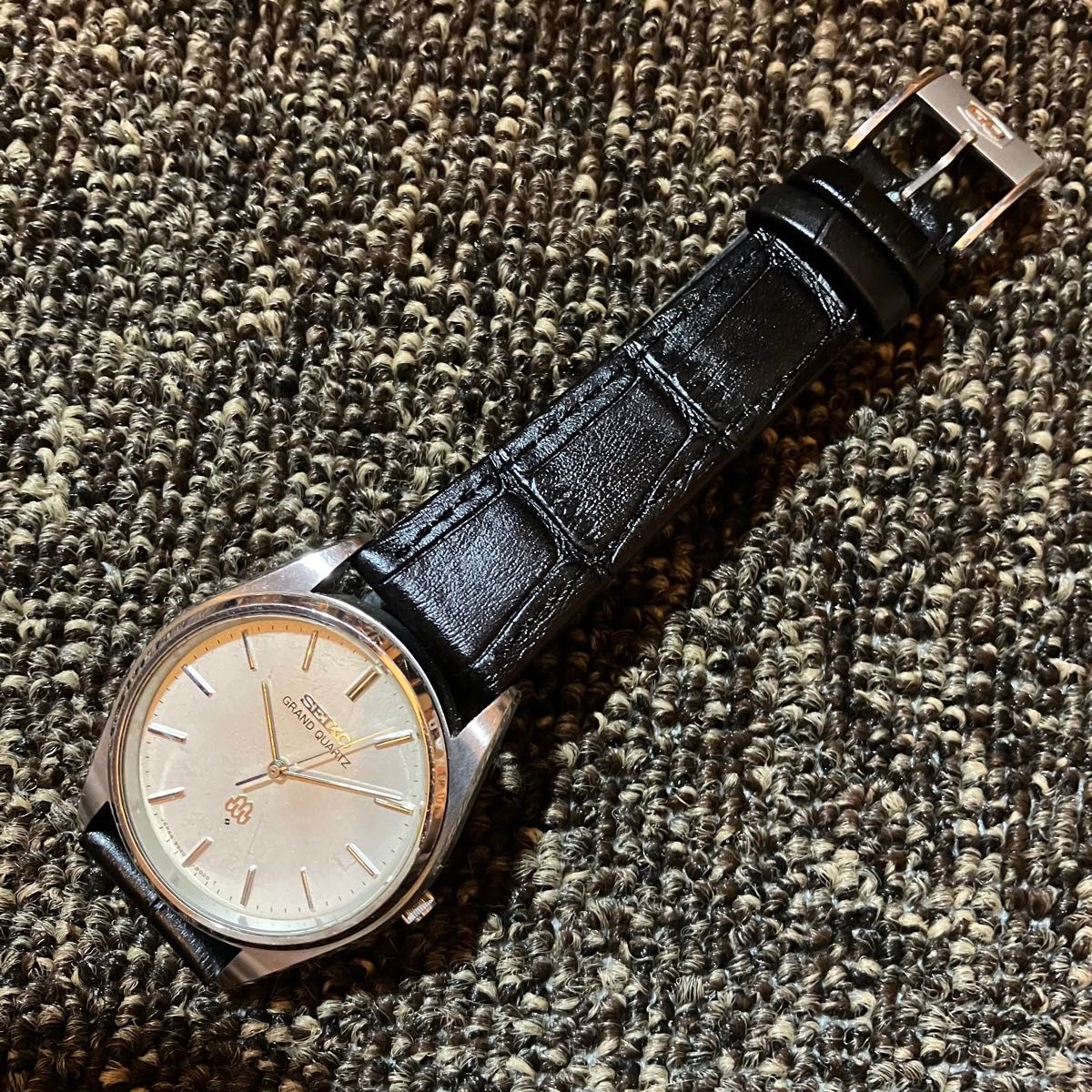SEIKO セイコー グランドクォーツ ツインクォーツ シルバー文字 SEIKO セイコー グランドクォーツ ツインクォーツ シルバー文字
