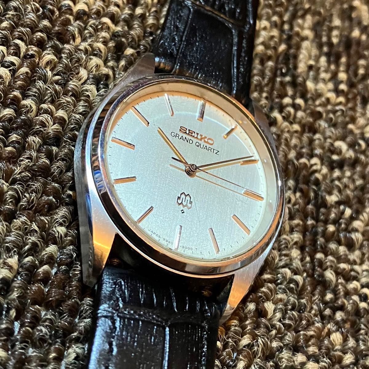 SEIKO セイコー グランドクォーツ ツインクォーツ シルバー文字 SEIKO セイコー グランドクォーツ ツインクォーツ シルバー文字
