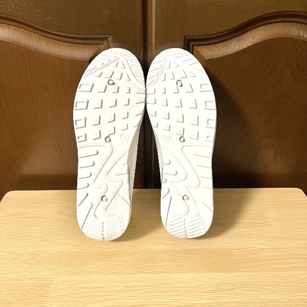  slip-on shoes nurse shoes air cushion walking running white 24.5