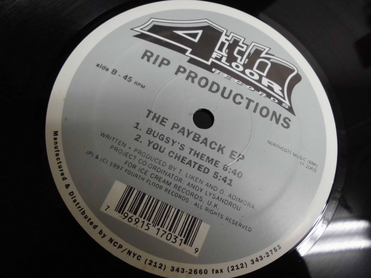 RIP PRODUCTIONS/THE PAYBACK EP/3233_画像2
