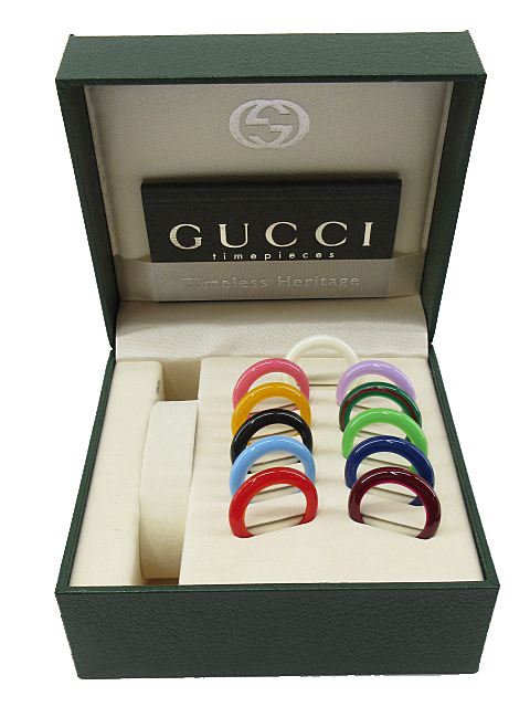 ☆ 1円スタート☆ GUCCI グッチ チェンジベゼル 11色 腕時計 ☆ 1円スタート☆ GUCCI グッチ チェンジベゼル 11色 腕時計