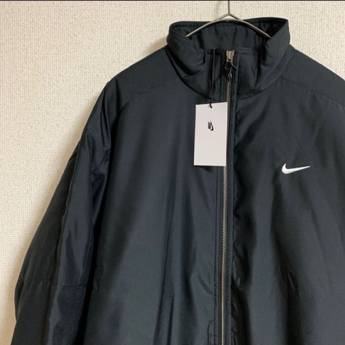 NikeLab ナイキラボ ソロ スウッシュ サテン ボンバージャケット NikeLab ナイキラボ ソロ スウッシュ サテン ボンバージャケット