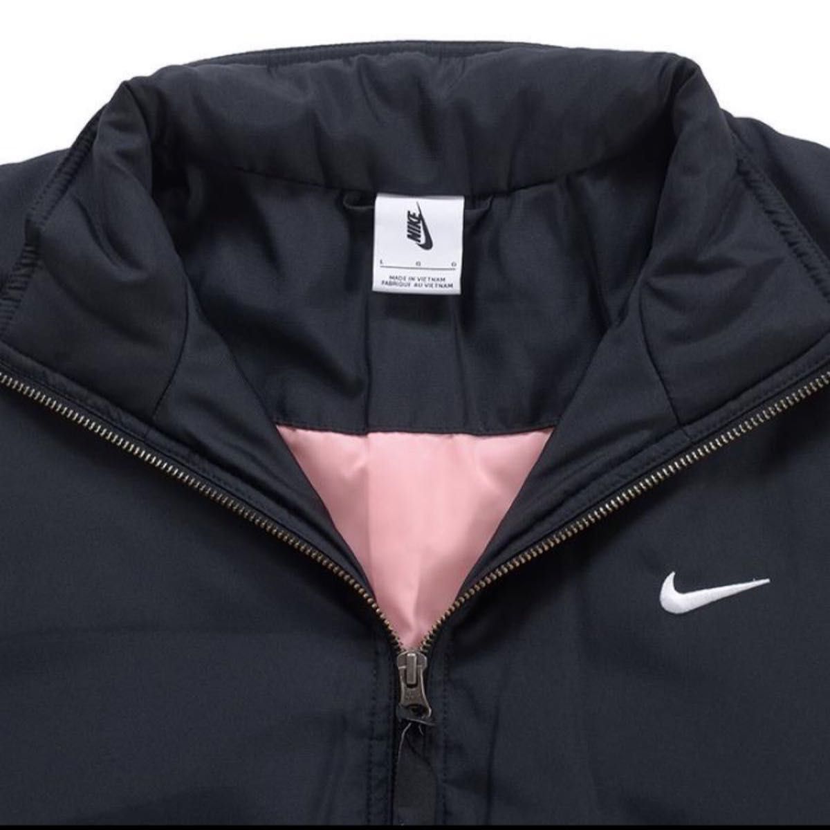 NikeLab ナイキラボ ソロ スウッシュ サテン ボンバージャケット NikeLab ナイキラボ ソロ スウッシュ サテン ボンバージャケット