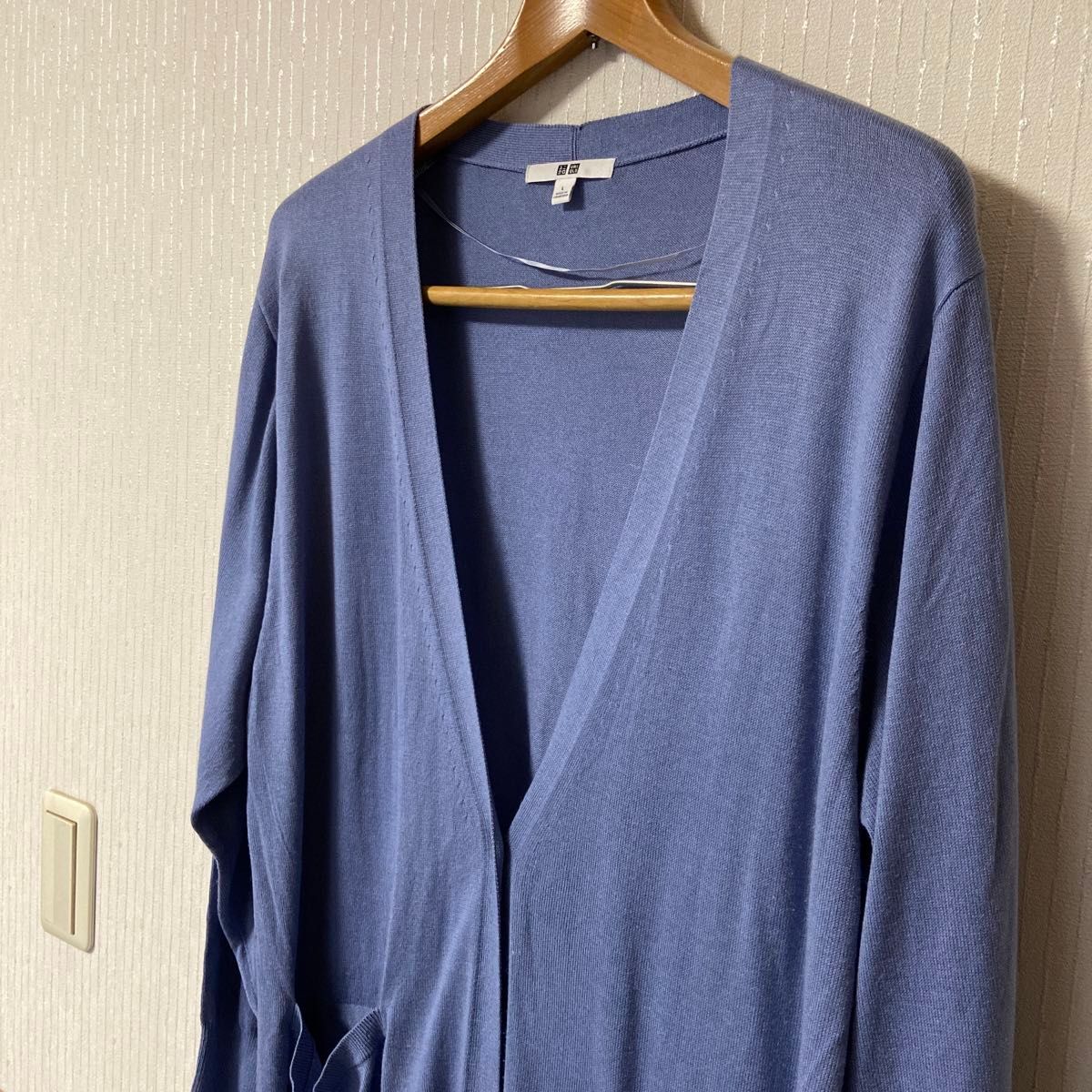 UNIQLO ユニクロレディース 長袖ロングカーディガン サイズL UNIQLO ユニクロレディース 長袖ロングカーディガン サイズL