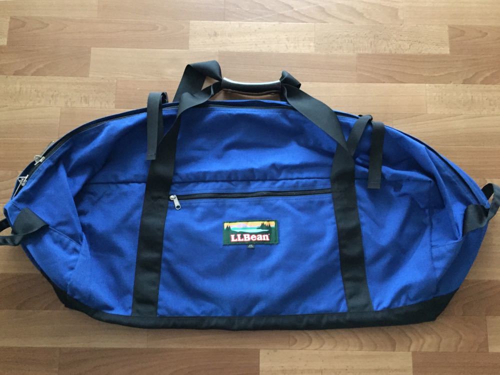 激レア! 90s L.L.Bean ビンテージ ダッフルバッグ エルエルビーン made in USA オールド アウトドア BAG old vintage ボストンバッグ_画像2